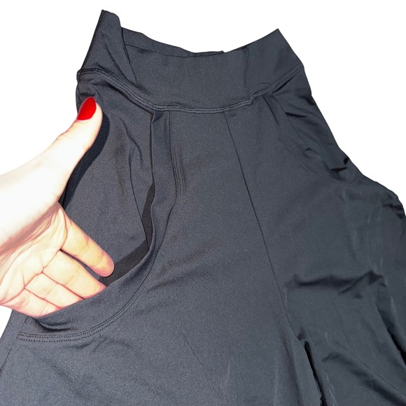 Halara "Play It My Way" Balloon-Leg Capri Pants Black — Size Medium, NWT - Picture 5 of 11